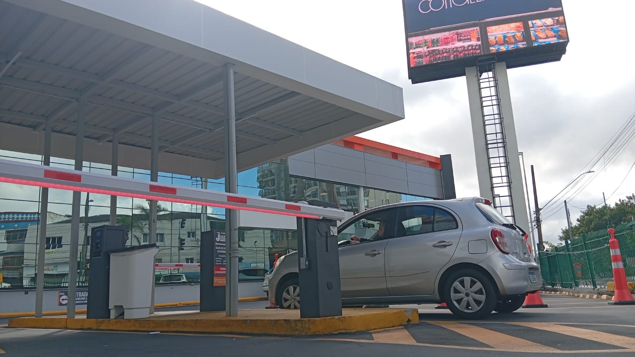 Acesso de centro comercial
